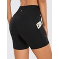 thumbnail image 2 of Shorts CRZ YOGA Butterluxe tiro alto con bolsillos 13 cm negro XL, 2 of 5