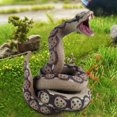 thumbnail image 3 of simhoa Party Supplies Tricks Prop Prank Toy Snake Figure Brown, 3 of 6
