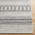 thumbnail image 3 of SAFAVIEH Natura Aindreas Geometric Runner Rug, Grey/Black, 2'3" x 9', 3 of 8