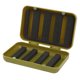 thumbnail image 5 of Caja multiusos para señuelos de pesca con mosca, con hebilla magnética, portátil, de doble cara, tamaño grande, color verde, 5 of 10