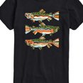 thumbnail image 3 of Instant Message - Northern Trout Short Sleeve Graphic T-Shirt, 3 of 6