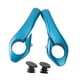 thumbnail image 5 of 2 Piezas Extremos de Manillar de Bicicleta Empuñadura de Mano Piezas de Reparación Ergonómicas Extremos de Manillar de Bicicleta de Repuesto Extremos Azul, 5 of 8