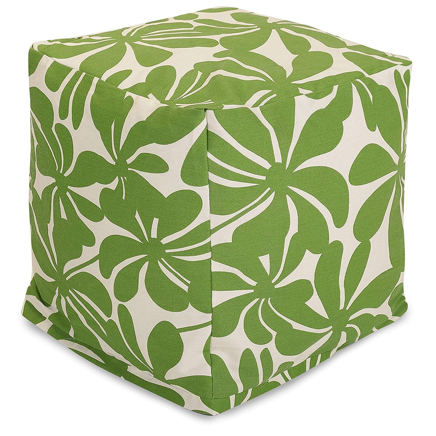 Majestic Home Goods Plantation Indoor/Outdoor Ottoman Pouf