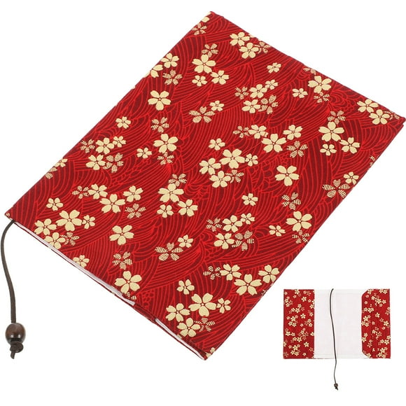 Funda protectora para libro de tela, funda protectora para libro hecha a mano para estudiantes