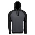 thumbnail image 1 of SOLS - Sudadera estilo ranglán modelo Seattle unisex (Mezcla carbón/Negro), 1 of 3