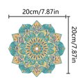 thumbnail image 3 of Reloj con diamantes Cristal 5D DIY Cgtredaw Regalos y Recuerdos Mandala Hechos a Mano #2, 3 of 8