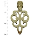 thumbnail image 3 of Royal Designs Fan Pull Chain with Open Filigree Motif Finial – Polished Brass, 3 of 3