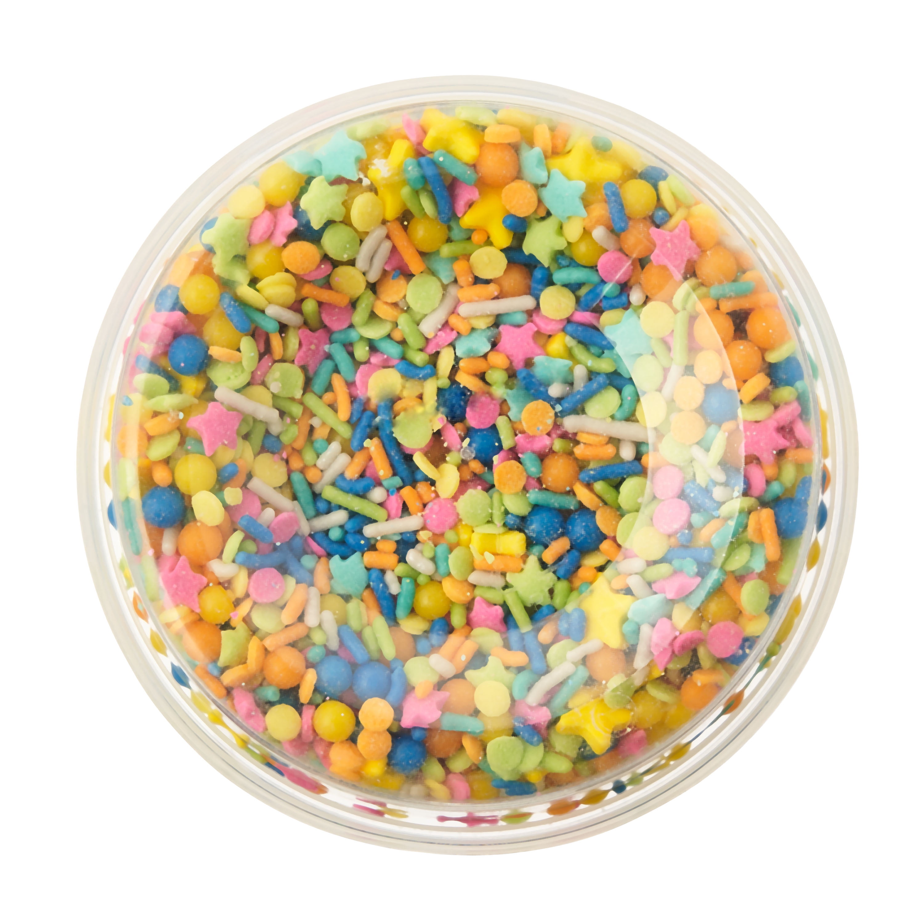 Great Value Sprinkles Mix Tub for Desserts, Candies, Jimmies and Pearls,  10.48 oz., Assorted Colors