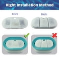 thumbnail image 6 of PET STANDARD Replacement Water Filter Compatible With PETLIBRO® BPA-Free Capsule Pet Water Fountain, 71oz/2.1L, Cat Water Fountain Pack of 12, 6 of 7