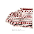 thumbnail image 3 of HongHeng Extra Savings $8 Premium Christmas Sherpa Throw Blanket | Deer Snowflakes Decoration,Flannel, Plush, Warm, Cozy Reversible Microfiber Holiday Blanket 27x39in, 3 of 6