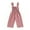 Red, variant on REDARER Toddler Girls Plaid Jumpsuit, Smocked Ruffle Strap Wide Leg Romper for Casual Wear,18-24 Months