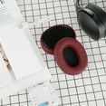 thumbnail image 6 of Geekria QuickFit Replacement Ear Pads for Skullcandy Venue Wireless ANC Headphones, Repair Parts (Deep Red), 6 of 6