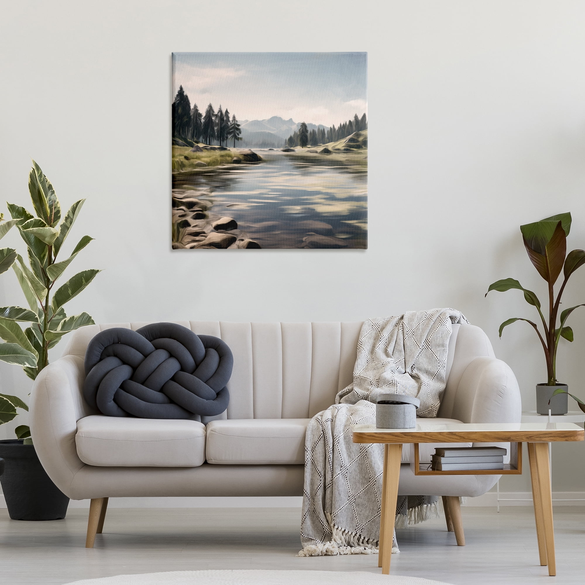 My Hideaway Pond Ripples Canvas Wall Art, design by Kim Allen