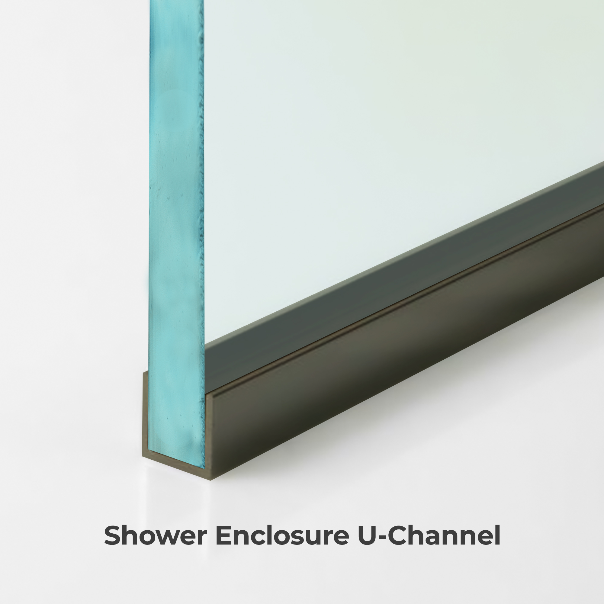 Single Fixed Glass Panel for Shower 30" x 76" | Tempered Glass with Brushed Nickle Finish | Frameless Water Repellent Shower Screen by Fab Glass and Mirror
