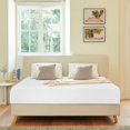 thumbnail image 1 of FDW Matelas en Mousse Mémoire Gel de 6 Pouces, Fermeté Moyenne, Certifié CertiPUR-US, Soulagement de la Pression, Blanc, 1 of 7