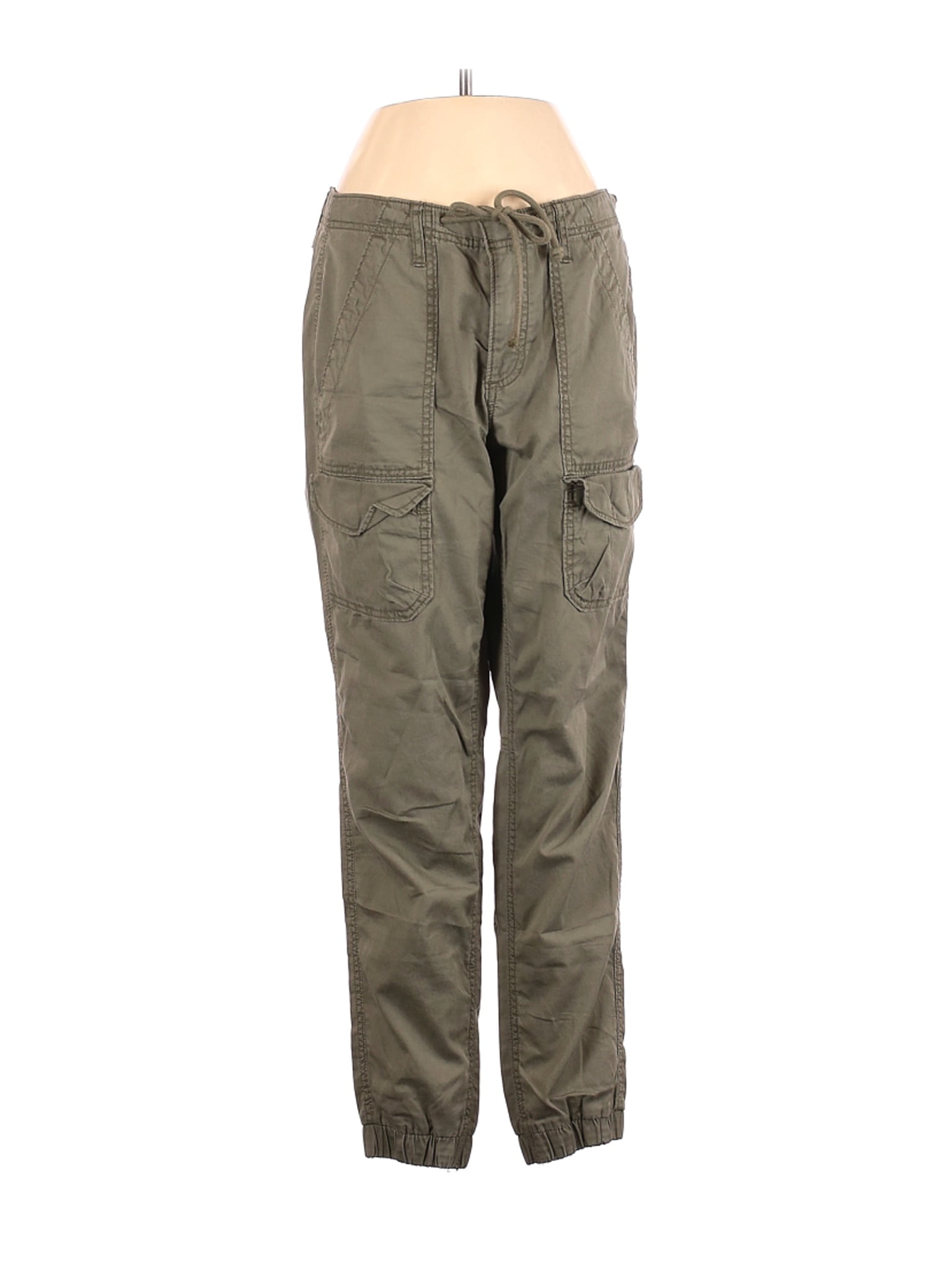hollister green pants