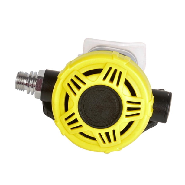 Reemplazo de regulador de segunda etapa para buceo, fácil de instalar para actividades de buceo, piezas de reparación, accesorios compactos, amarillo Tipo A