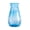 Blue, variant on mdesiwst Modern Plastic Bud Vase Transparent Decorative Vase Flower Holder Centerpiece Vase for Home Wedding Birthday Parties Decor