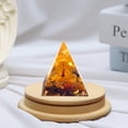 thumbnail image 2 of Pirámide De Cristal Pirámide de orgonita, árbol de la vida, Chakra, energía curativa, artesanía de cristal, 2 of 3