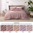 thumbnail image 4 of Juego de edredón Bedsure King Size Dusty Rose para todas las estaciones, 4 of 8