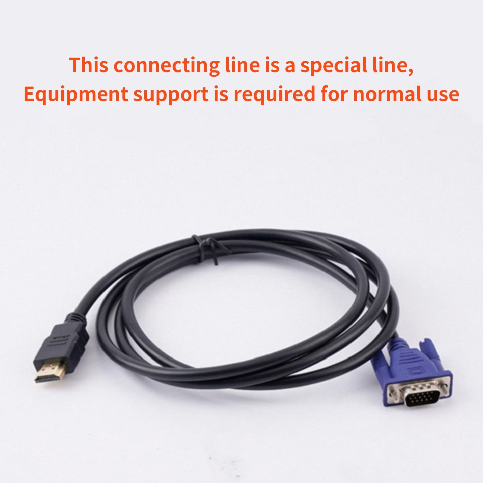 HDMI Male To VGA Male Cable – Frusable