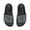 Black, variant on Effete Feline Claw Marks Scratch Men Removable-Strap Sandals