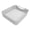 White, variant on Front Load Laundry Machine Drainage Tray, Durable Washer Drain Pan, Simple Assembly Suitable for Mobile Homes, Apartments and Rental Spaces