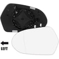 thumbnail image 2 of Car Rearview Mirror Glass with Backing Plate Heated Left Side for Audi A Quattro S, 2 of 7
