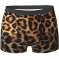 thumbnail image 1 of SEVEBJ Leopard Pattern Animal Skin Print Mans Boxer Briefs Knickers Elastic Underpants Breathable Bokserit, 1 of 6