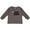 Charcoal Grey, variant on Future Cheerleader Girls Long Sleeve Toddler T-Shirt