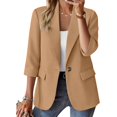 thumbnail image 4 of Womens Office Attire Long Sleeve Business Casual Outfits Dress Jackets Interview Outfits Suit Jackets Fall Coat Work Clothes Lightweight Jacket Women, 4 of 5