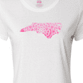 thumbnail image 4 of Inktastic North Carolina Silhouette Mandala Women's T-Shirt, 4 of 5