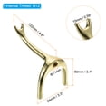 thumbnail image 2 of Uxcell Billiard Bridge Head Metal Pool Cue Stick Bridge Billiard Accessories Gold Tone, 2 of 6