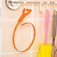 thumbnail image 5 of Ensemble de 8 Nettoyeurs de Drains pour Cheveux - Orange, 5 of 5