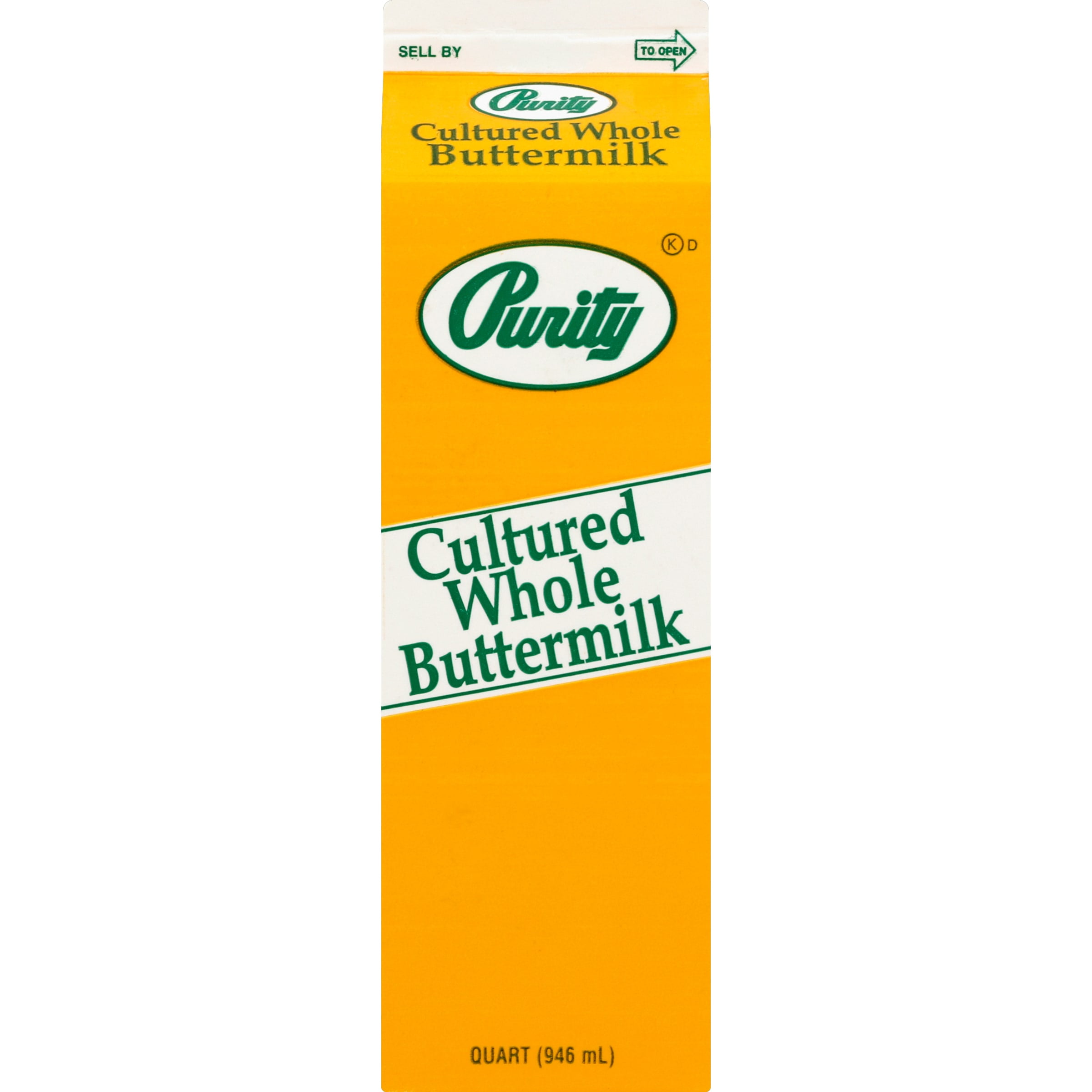 Purity Whole Cultured Buttermilk Quart 1 Container