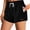 Black, variant on SOMER Running Shorts for Women High Waisted Athletic Gym Workout Shorts with Zipper Pockets and Liner Black Quick Dry Comfy 2025