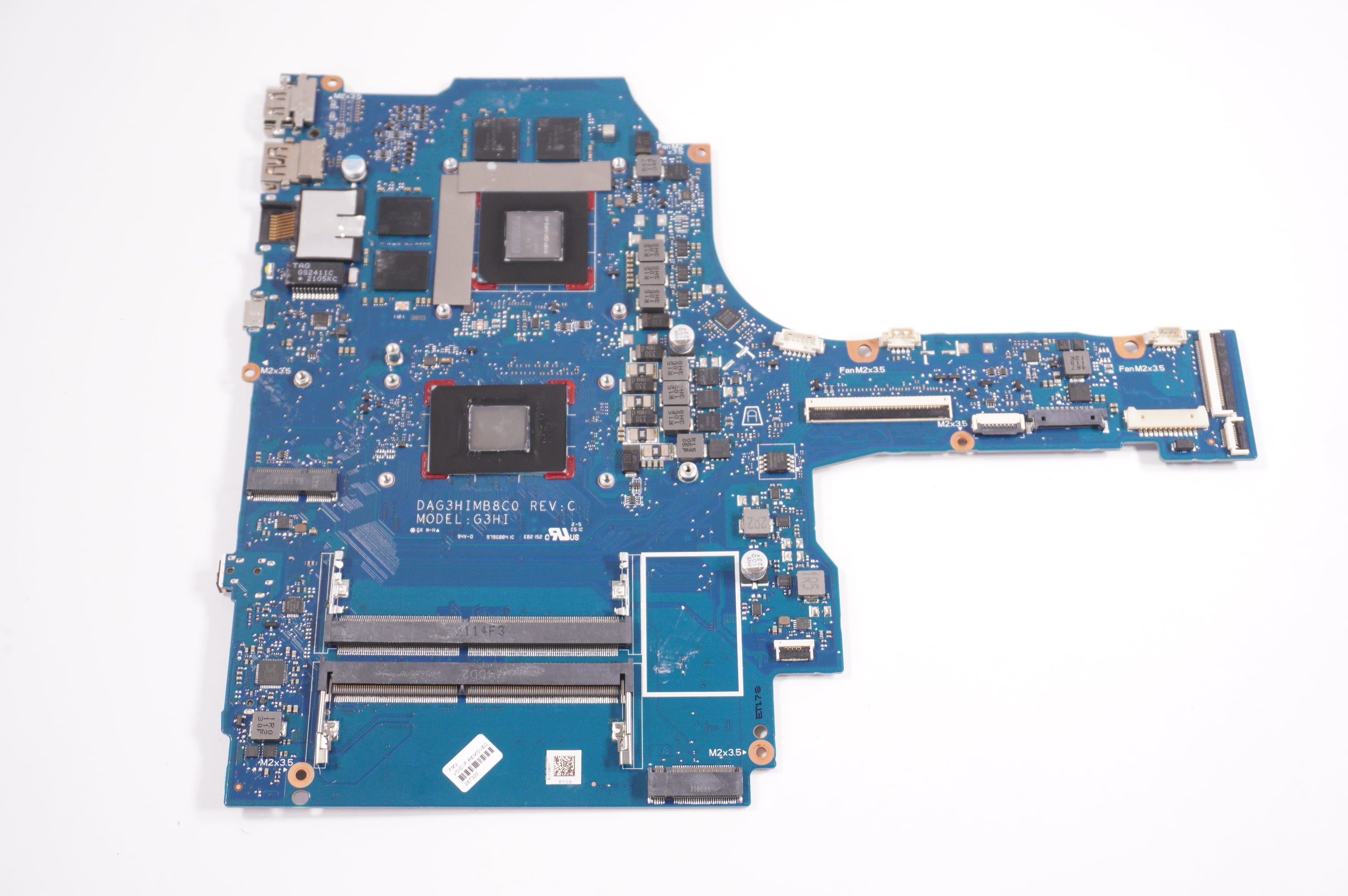 N10722-601 Hp Intel Core i7-1255U UMA 16GB Motherboard 14-EF0013DX