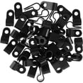 thumbnail image 5 of 100pcs Rope Light Clips P-Style Mounting Cable Clips R-Type Plastic Cord Clamps Wall Self Tapping Fastener, 5 of 5