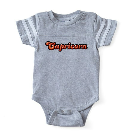 CafePress - Gem Zodiac Capricorn Garnet - Cute Infant Baby Football (Best Stone For Capricorn)