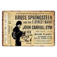 thumbnail image 1 of Placa Bruce Springsteen Chapa Metal para Accesorios Bar Club, 1 of 9