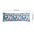 thumbnail image 6 of Butterfly Body Pillow Cover - Soft & Breathable, Hidden Zipper, 20"x54", Floral & Tropical Butterfly Print - Perfect Gift for Butterfly Lovers, Side Sleepers & Aesthetic Decor, 6 of 7