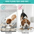 thumbnail image 4 of Mermaid Coral Beach Dog Food Mat – Tropical Seaside Pet Feeding Mat 12x20, Non-Slip, Absorbent, Quick Dry, Waterproof, Easy Clean, 4 of 7