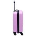 thumbnail image 2 of vidaXL Hardcase Trolley Pink ABS, 2 of 5
