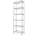 thumbnail image 3 of Himimi 6-Tier Wire Shelving Unit, Free Standing Shelf, Metal Storage Shelves, Heavy Duty Organizer Rack for Garage, Kitchen, Living Room, Bathroom, 21.26L x 11.42W x 62.99H, Silver, 3 of 5