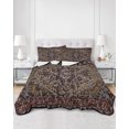 thumbnail image 3 of Boho Vintage Twin Size Down Alternative Comforter, Lightweight Comforter Quilt Bedding Set with Pillow Shams Modern Geometric Abstract Art Aesthetics All Seasons Bed Comforter Duvet Insert 68"x86", 3 of 7