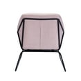 thumbnail image 4 of Porthos Home Kylen Accent Chair, Polyester Upholstery, Metal Legs, 4 of 5