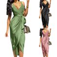 thumbnail image 5 of SAYOO Vestido de Midi de verano de moda para mujeres SAYOO  moda, 5 of 5