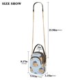 thumbnail image 2 of FORMRS Crossbody Bag for Women Quilted Travel Shoulder Cell Phone Purse with Chain Strap Handbag, Blueberry Pancake Pattern, 2 of 7
