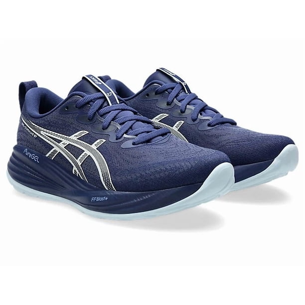 ASICS Women's GEL-CUMULUS 27 1012B772 401 Indigo Blue Cool Grey Running Shoes
