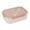 Yellow YE, variant on Iumwxz Lunch Box Lunch Bag Portable Double-Layer Love Lunch Box with Rice Can Be Microwave-Heated Portable Lunch Box Student Bento Box Bento Box Yellow Plastic Rollbacks on Essentials